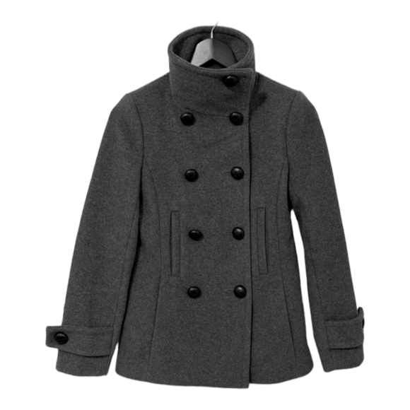 Aritzia Babaton Howell Coat Dark Grey - Picture 3 of 7